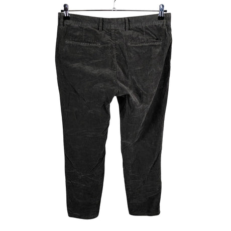 Unisex Massimo Dutti - Velvet pants, size S - Gray (2)