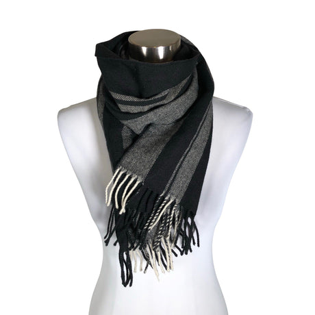Unisex Woolmark - Scarf, size Midi - Black ()