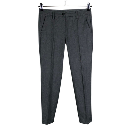 Unisex Benetton - Straight leg trousers, size 34 - Gray ()