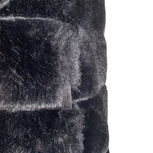 Unisex Marella - Faux fur coat, size 44 - Black (3)