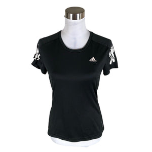 Unisex Adidas - Sports shirt, short sleeve, size 38 - Black (1)