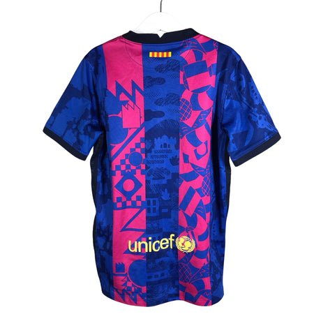 Unisex Nike - Sports shirt, short sleeve, size 140 - 146 - Blue (2)