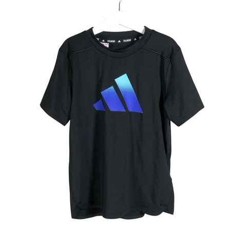 Unisex Adidas - Sports shirt, short sleeve, size 134 - 140 - Black ()