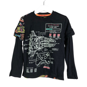 Unisex Desigual - Tricot shirt, size 110 - 116 - Black (1)