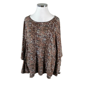 Unisex Zay - T-shirt, size 44 - Brown (1)