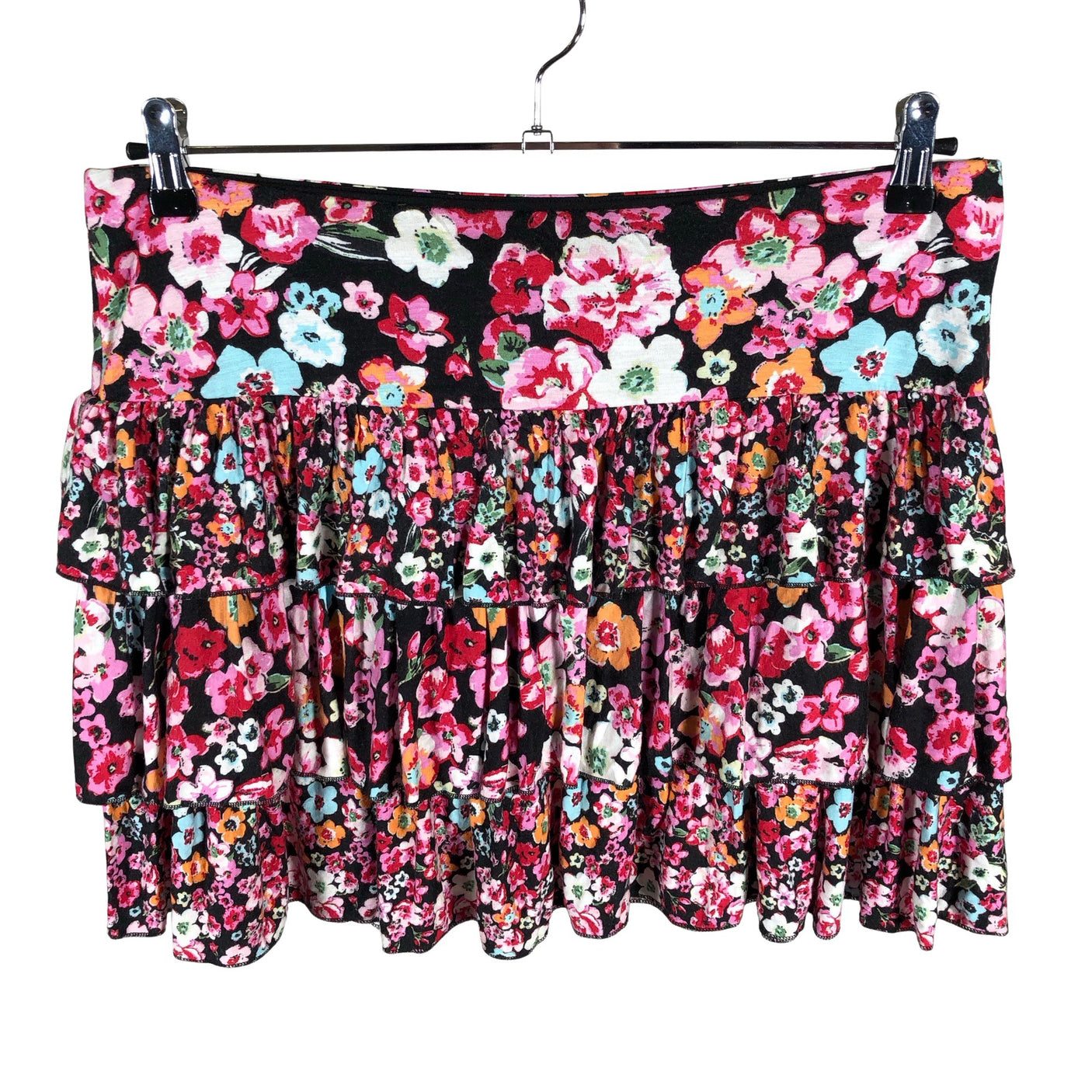 Unisex Lindex - Tricot skirt, size 38 - Black (1)