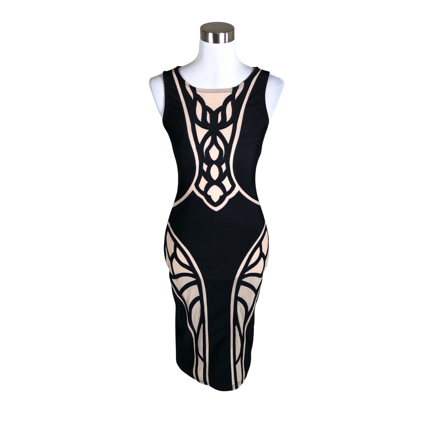 Unisex Lipsy London - Tricot dress, size 34 - Black (1)