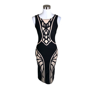 Unisex Lipsy London - Tricot dress, size 34 - Black (1)