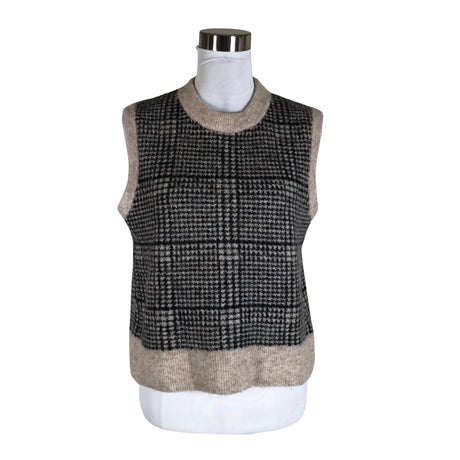 Unisex Arket - Knit vest, size 38 - Brown ()
