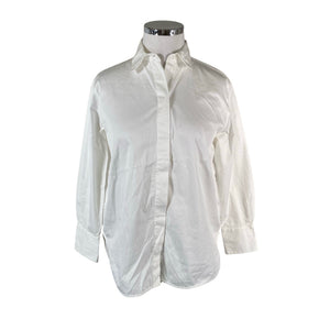 Unisex Massimo Dutti - Collared shirt, size 42 - White (1)