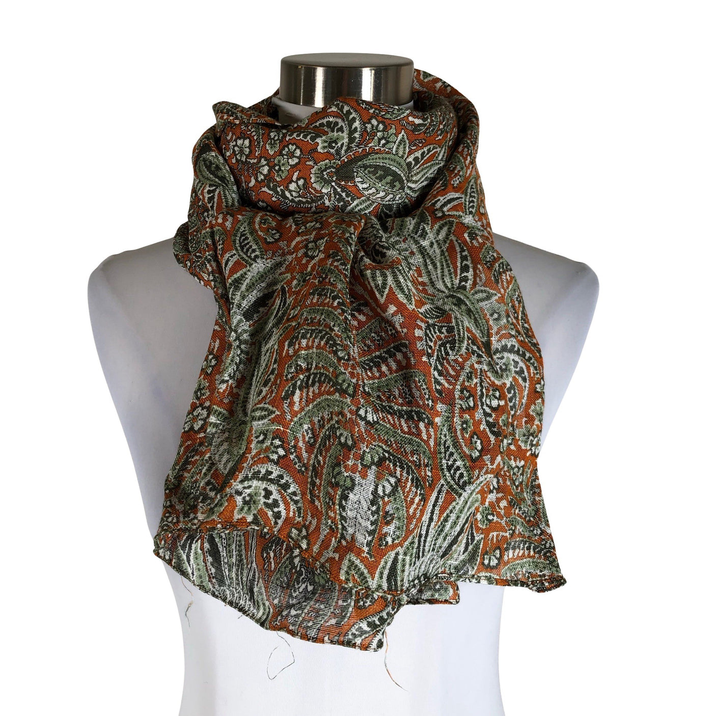 Unisex Massimo Dutti - Scarf, size Maxi - Orange (1)