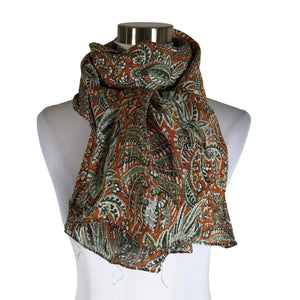 Unisex Massimo Dutti - Scarf, size Maxi - Orange (1)