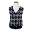 Unisex Fred Perry - Knit vest, size 42 - Black ()