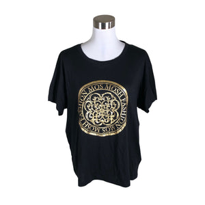 Unisex Mos Mosh - T-shirt, size 40 - Black (1)