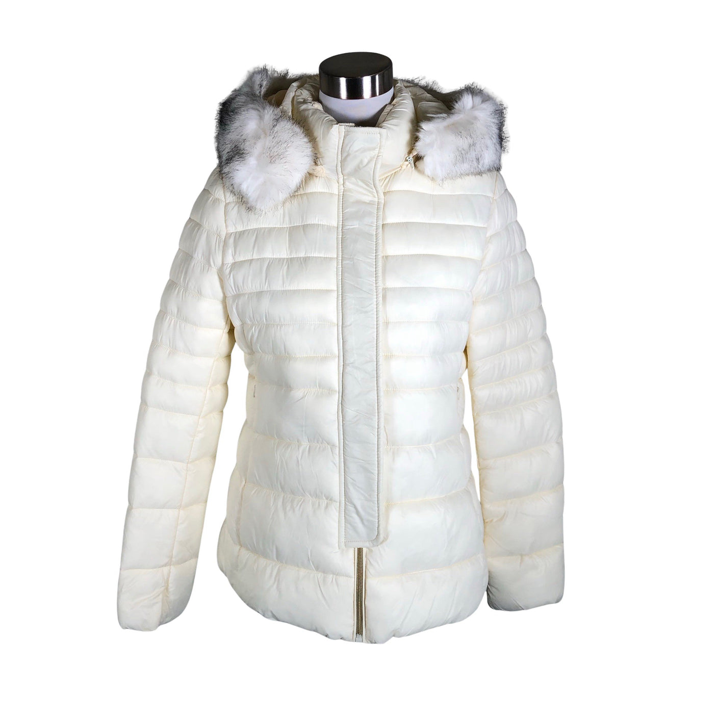 Unisex Romeo Gigli - Winter jacket, size 38 - Natural white (1)
