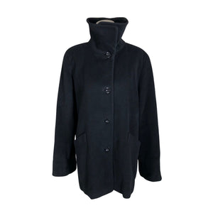 Unisex Classic - Wool coat, size 38 - Black (1)