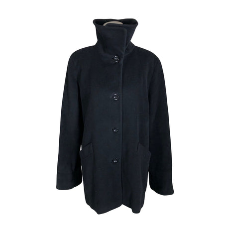 Unisex Classic - Wool coat, size 38 - Black ()