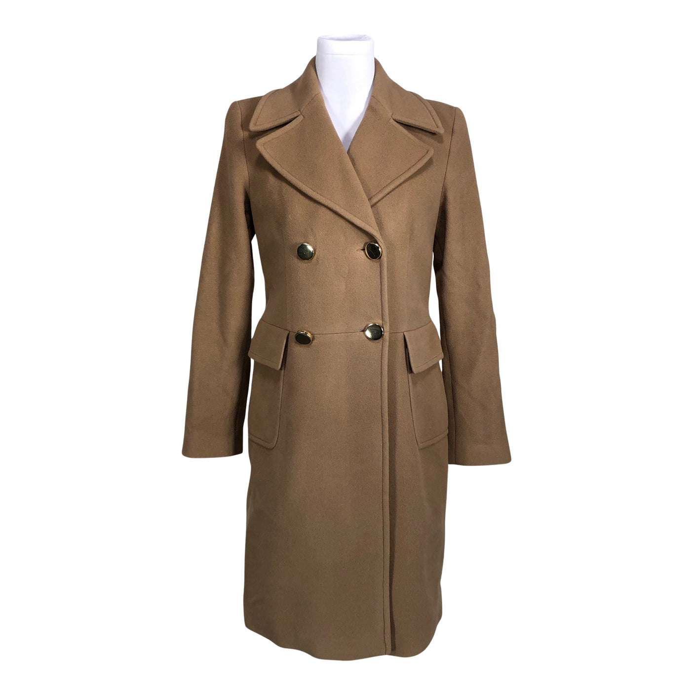 Unisex Andiata - Wool coat, size 36 - Brown (1)