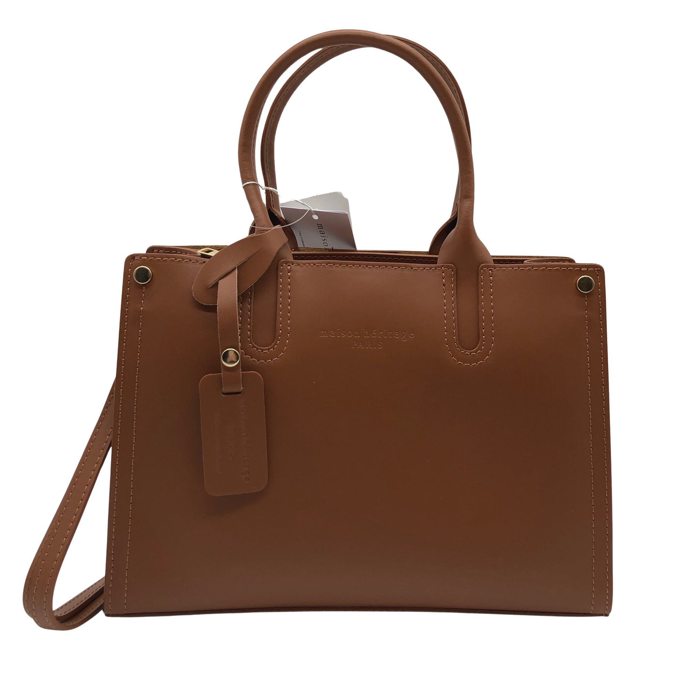 Unisex Maison Héritage - Handbag, size Midi - Brown (1)