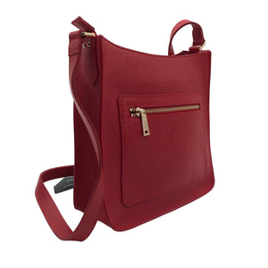 Unisex Lancaster - Shoulder bag, size Midi - Red (3)