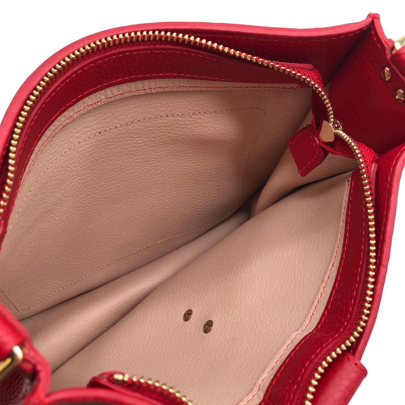 Unisex Lancaster - Shoulder bag, size Midi - Red (2)