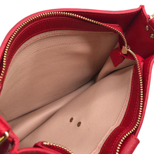 Unisex Lancaster - Shoulder bag, size Midi - Red (2)