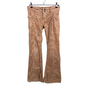 Unisex Lindex - Velvet pants, size 140 - 146 - Brown (1)