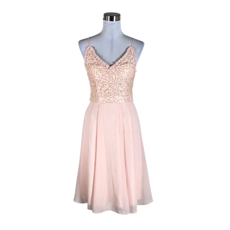 Unisex Skirt&Stiletto - Party dress, size 34 - Light pink ()