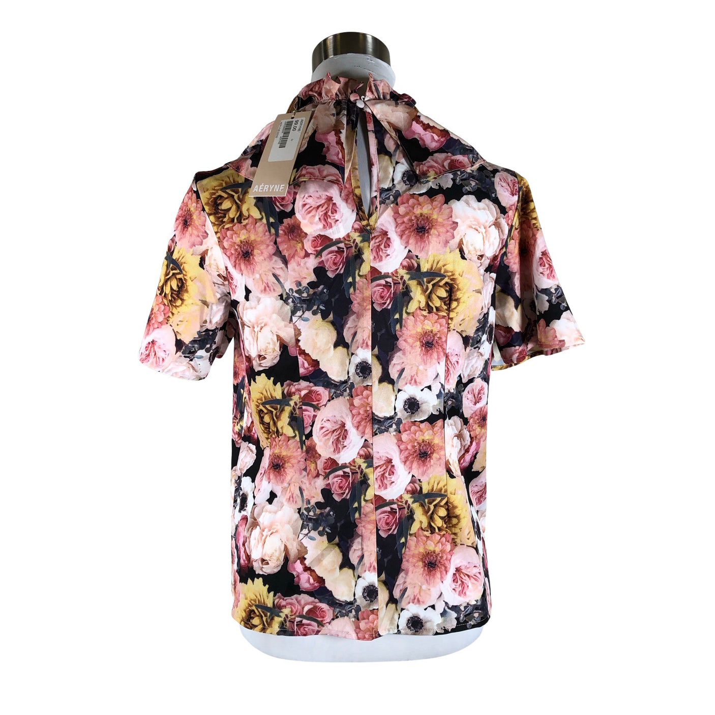 Unisex Aéryne - Short-sleeved blouse, size 36 - Pink (2)