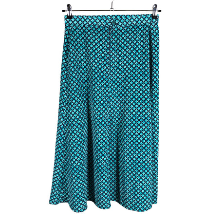 Unisex Handmade - Fabric skirt, size 36 - Blue (2)