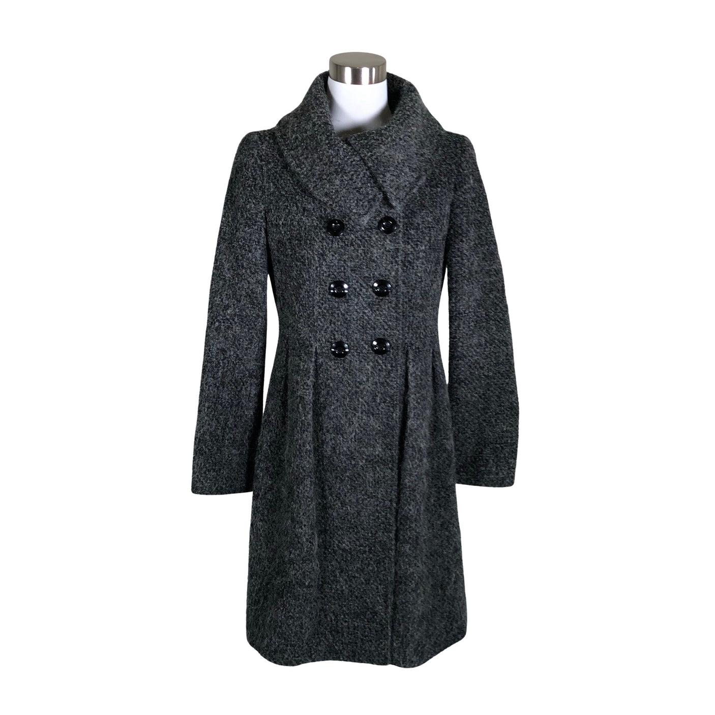 Unisex Manuela Conti - Wool coat, size 36 - Gray (1)