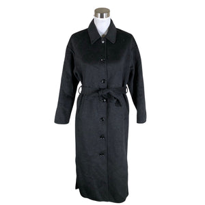 Unisex Nanso - Wool coat, size 36 - Black (1)
