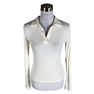 Unisex Na-KD - Tricot shirt, size 38 - Natural white (1)