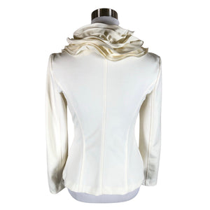 Unisex Rinascimento - Sweat jacket, size 38 - Natural white (2)