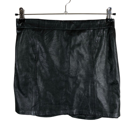 Unisex Gestuz - Leather skirt, size 38 - Black ()