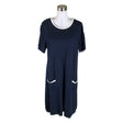 Unisex Seraphine - Knit dress, size 40 - Blue ()