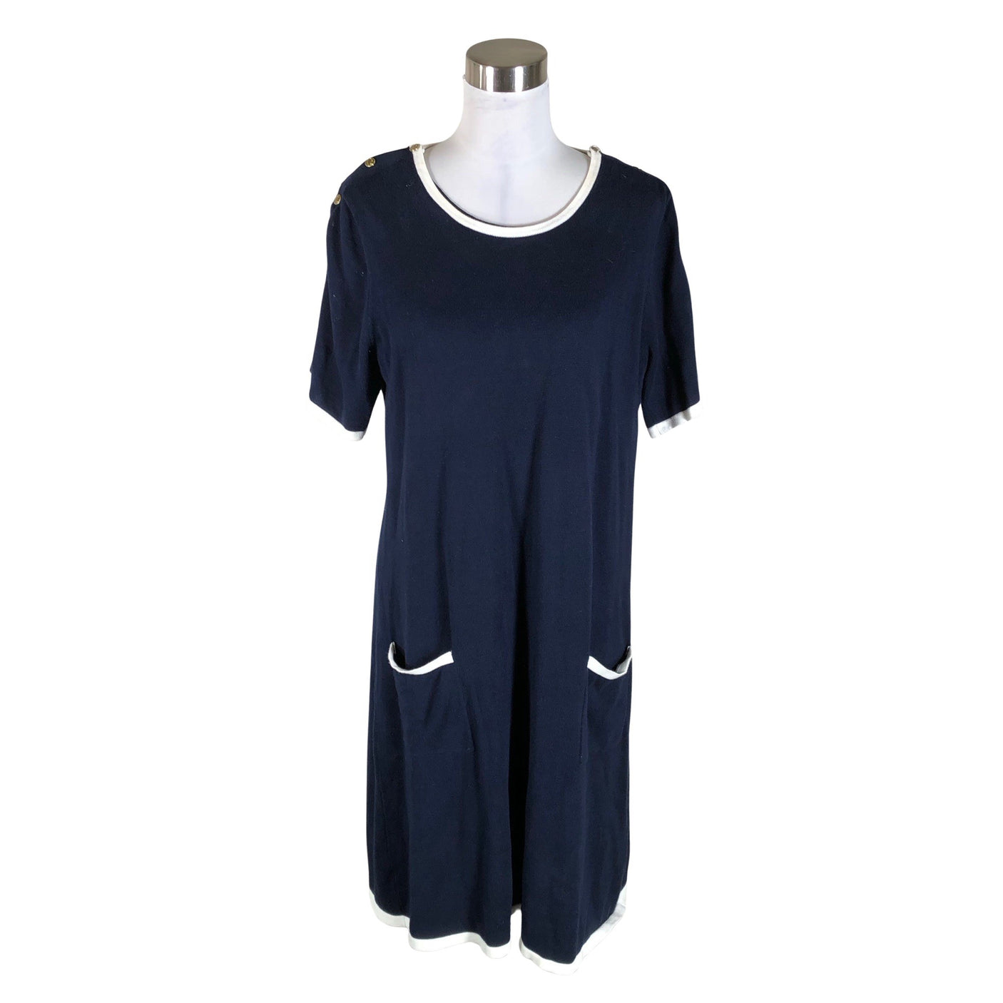 Unisex Seraphine - Knit dress, size 40 - Blue (1)