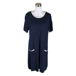 Unisex Seraphine - Knit dress, size 40 - Blue (1)