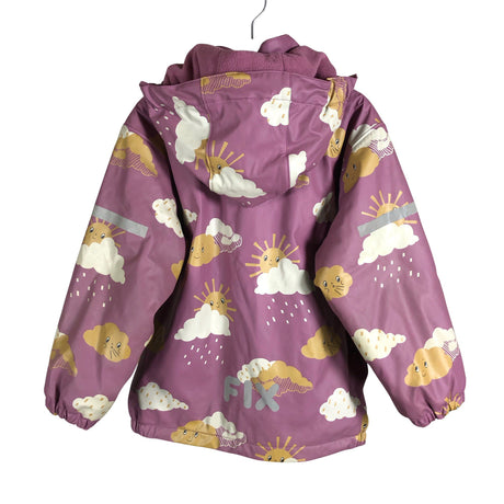 Unisex FIX by Lindex - Rain jacket, size 116 - 122 - Violet (2)