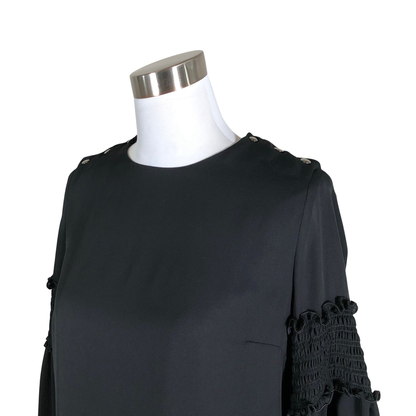 Unisex Sportmax - Schiffon dress, size 36 - Black (3)