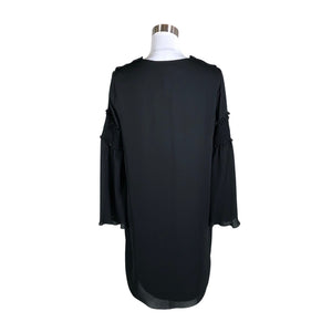 Unisex Sportmax - Schiffon dress, size 36 - Black (2)