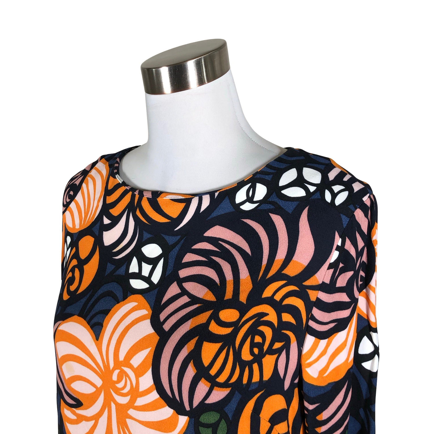 Unisex Marimekko - Schiffon dress, size 38 - Blue (3)
