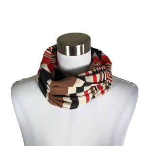 Unisex Your Face - Circle scarf, size Maxi - Beige (1)