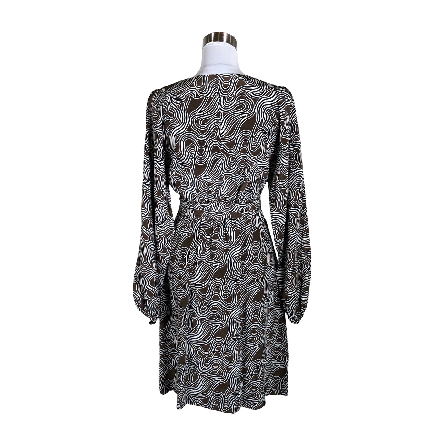 Unisex Andiata - Schiffon dress, size 40 - Brown (2)