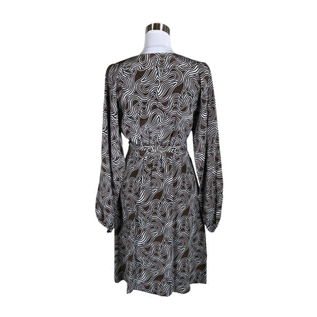 Unisex Andiata - Schiffon dress, size 40 - Brown (2)