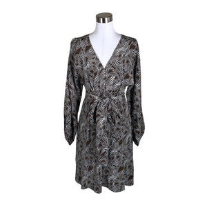 Unisex Andiata - Schiffon dress, size 40 - Brown (1)