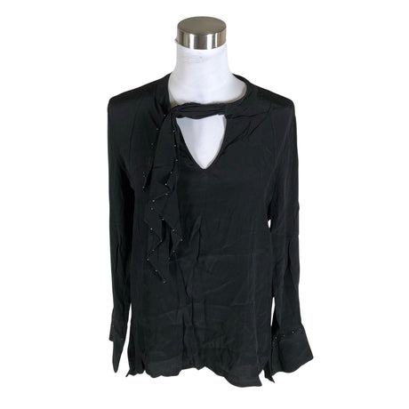 Unisex Massimo Dutti - Blouse, size 40 - Black ()