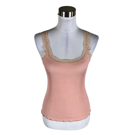 Unisex Rosemunde - Tricot tank top, size 36 - Light pink ()