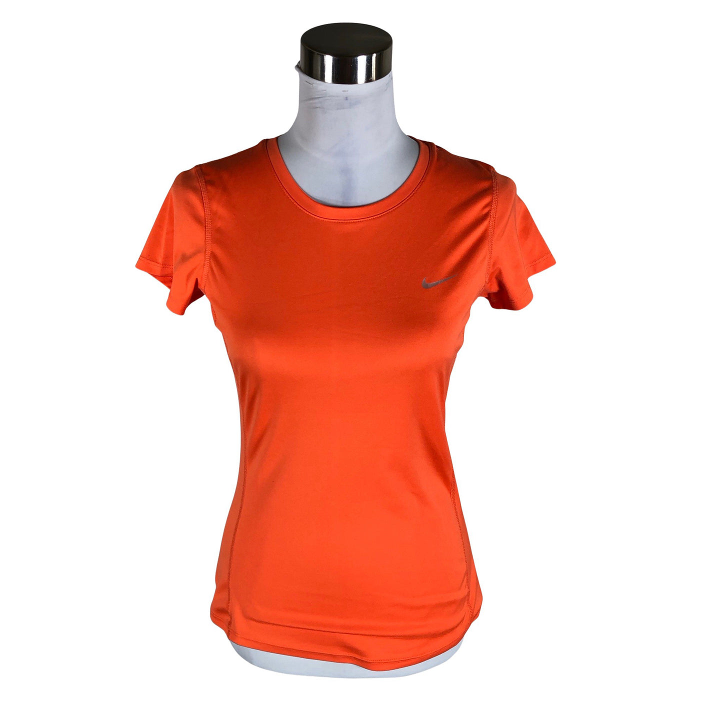 Unisex Nike - Sports shirt, short sleeve, size 34 - Orange (1)