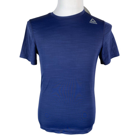 Unisex Reebok - Sports shirt, short sleeve, size S - Blue ()